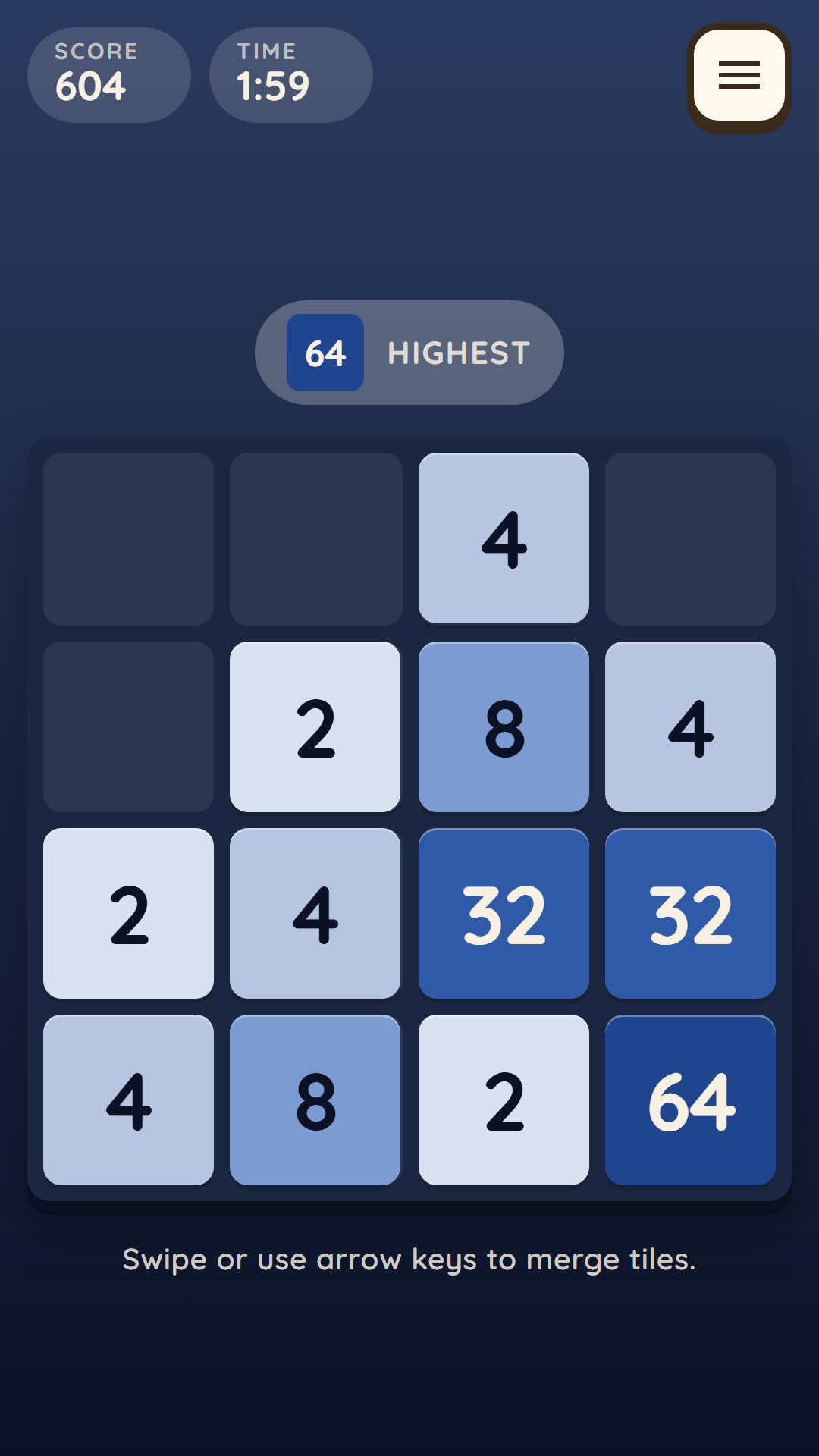 Hyper2048 screenshot