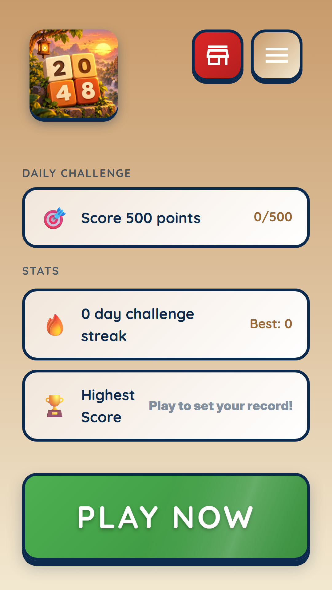 Hyper2048 screenshot