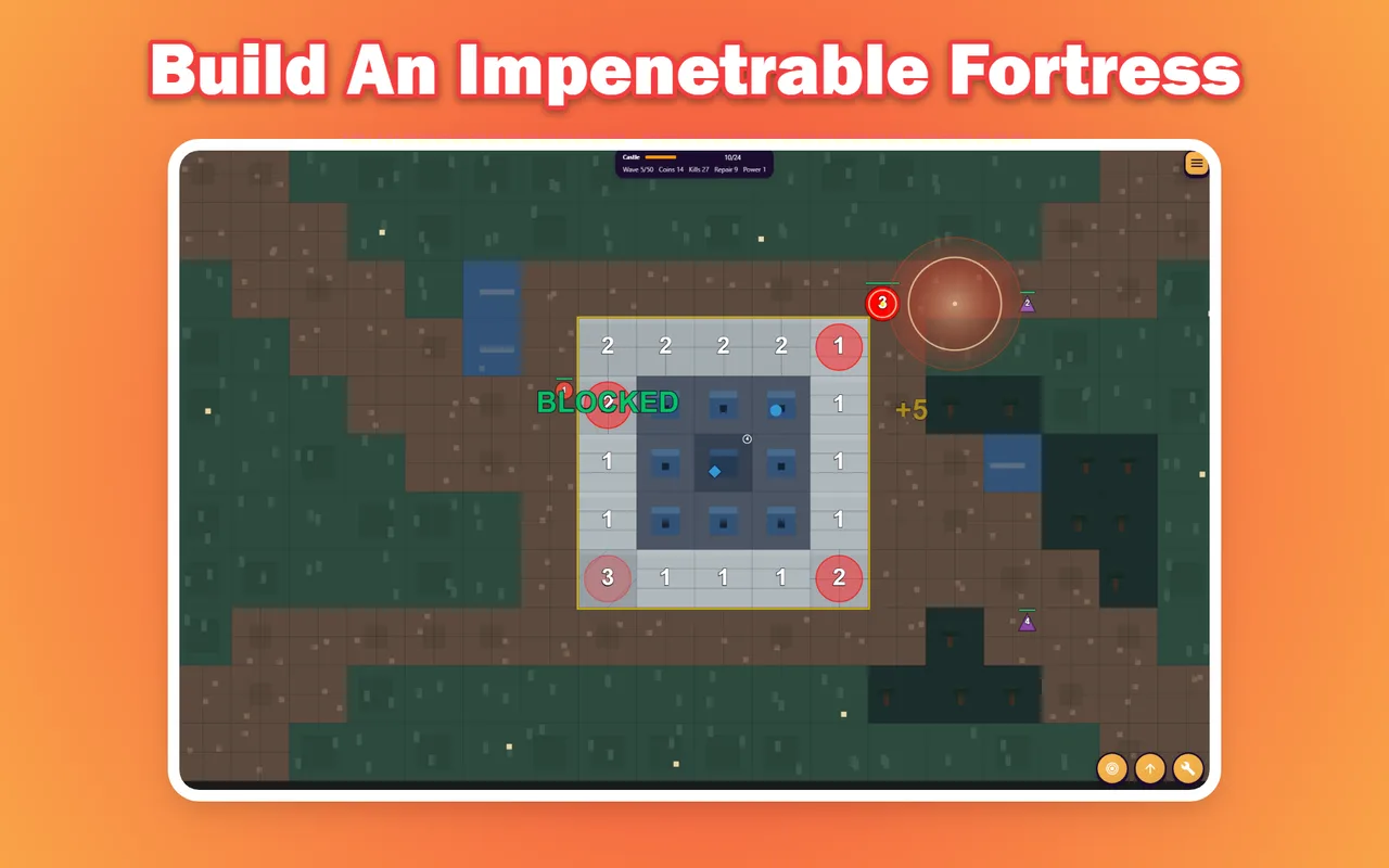HyperCastle TD screenshot