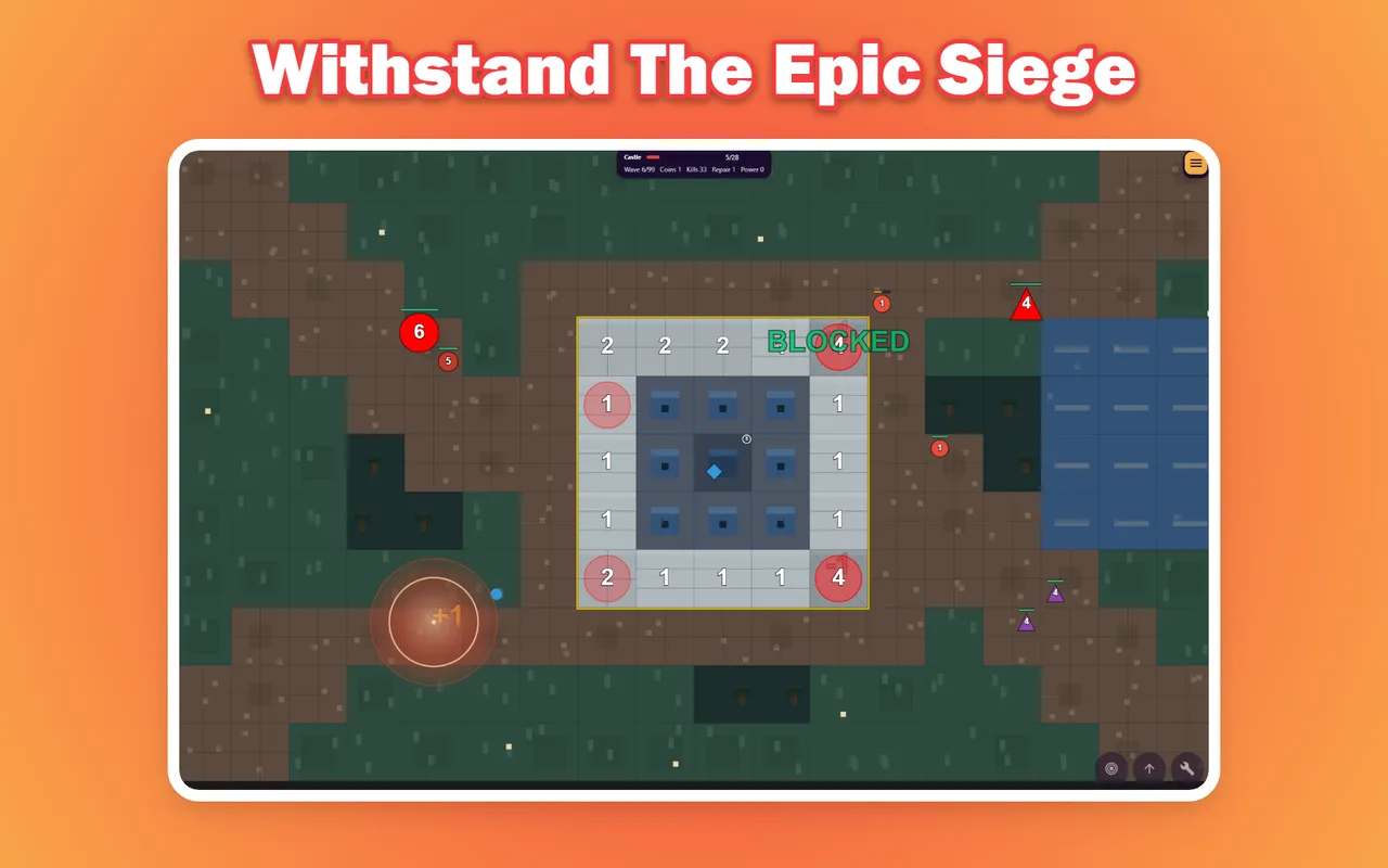 HyperCastle TD screenshot