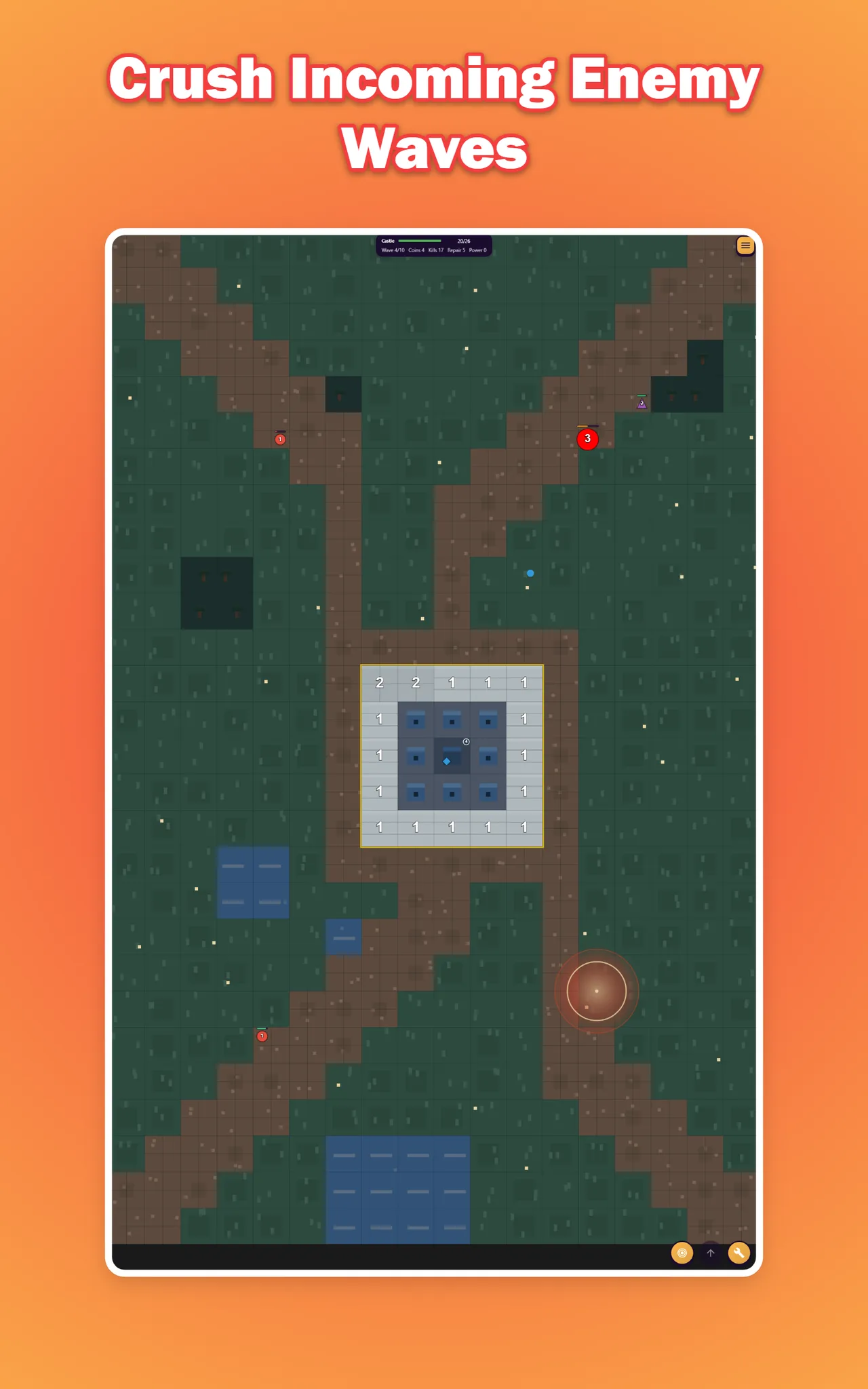HyperCastle TD screenshot